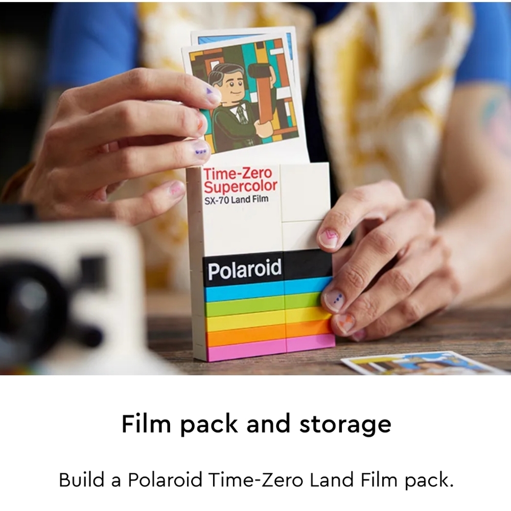 💥BUY 2 GET 1 FREE  LEGO  Polaroid OneStep SX-70 Camera, Retail Price$79. - Picture 11 of 16